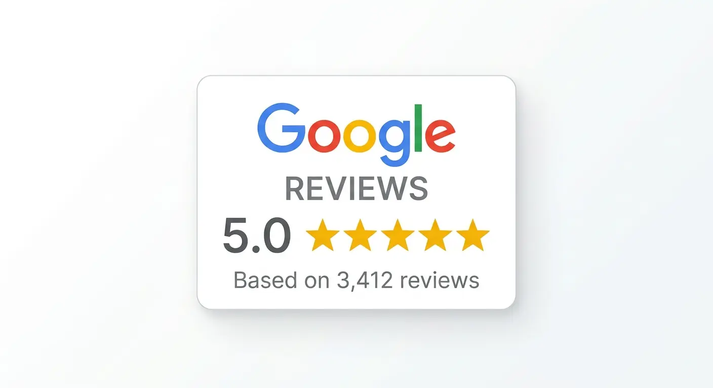 Google Reviews 5.0 Stars